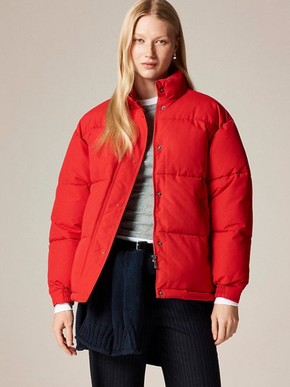 J CREW Signature puffer jacket with PrimaLoft®